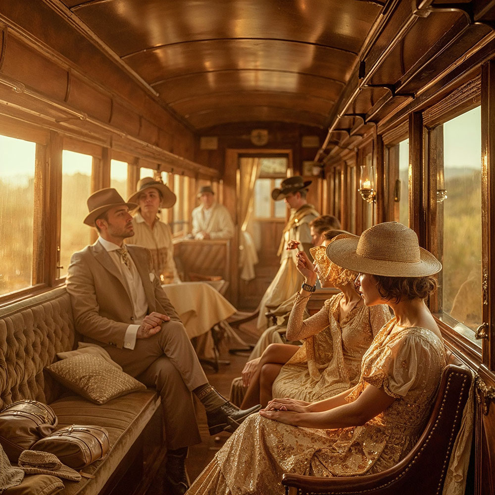 Train travel copyediting