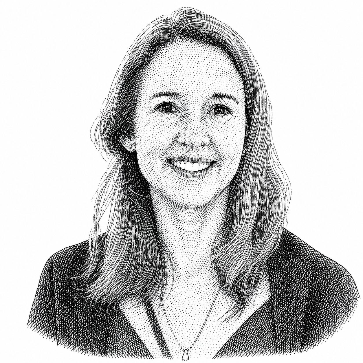 Portrait illustration of Naomi Burns